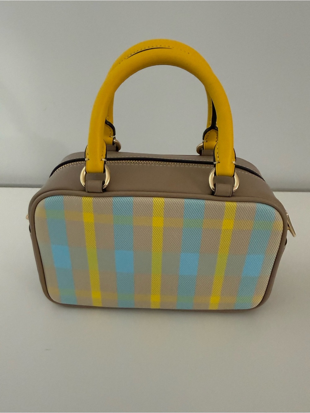 Coach plaid bag - Picture 2 of 4